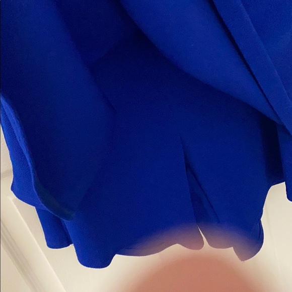 💚🎀🆕 Royal Blue Cutout Romper Dress 1X - Picture 3 of 6